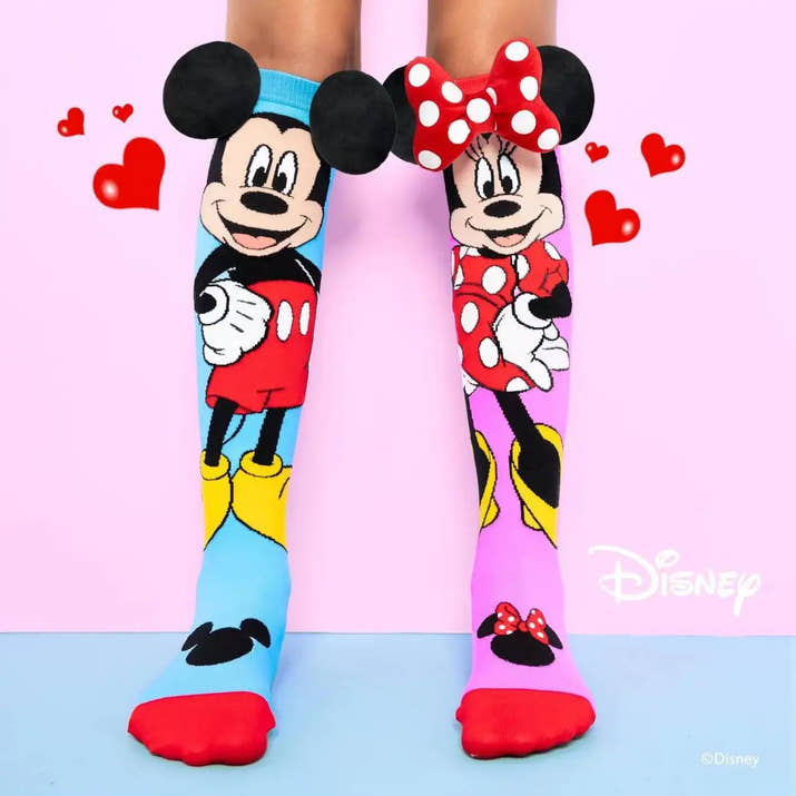 MICKEY AND MINNIE SOCKS