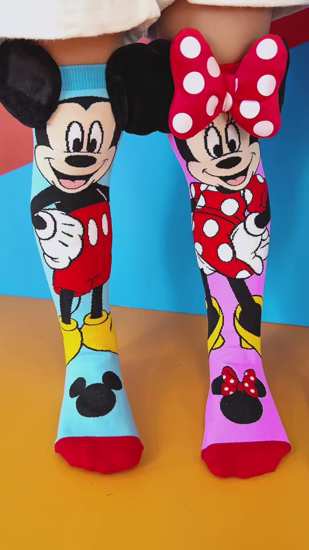 MICKEY AND MINNIE SOCKS video